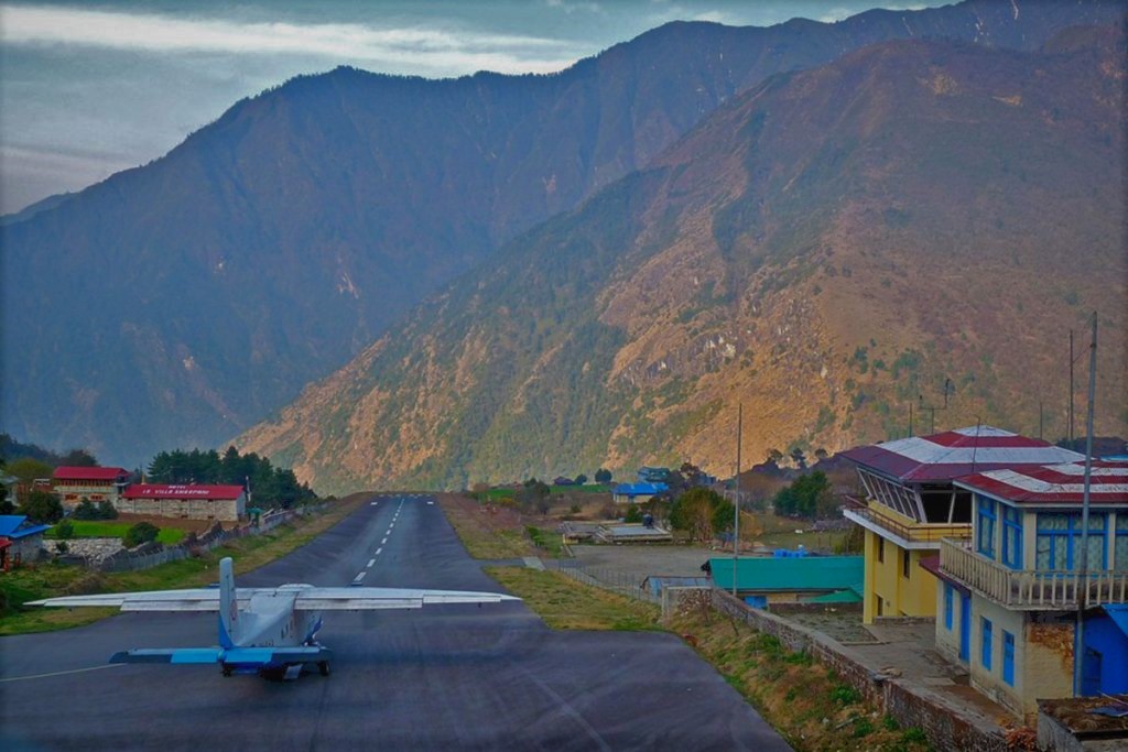 What makes Lukla airport the most dangerous in the world?